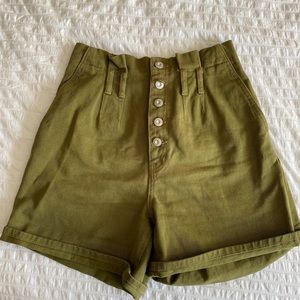 Free People Button-Fly Shorts | size 4